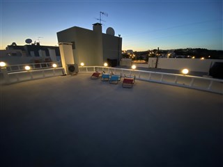 Roofterrace by night